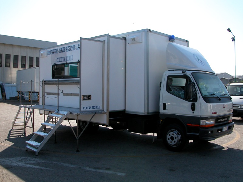 Cucina Mobile Tercam Allestimento Veicoli Industriali